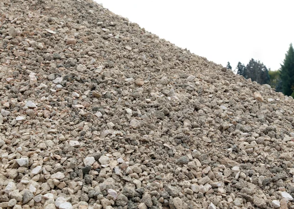 Großer Haufen von Steinen und Felsen — Stockfoto