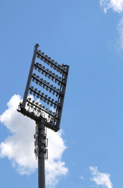 Deniz feneri güçlü ışık tasarı ile kule