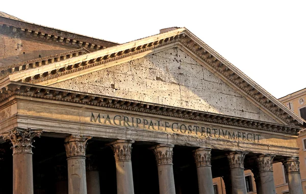 Oude Pantheon in Rome Italië — Stockfoto