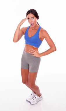 çekici şaşırtıcı genç kadın