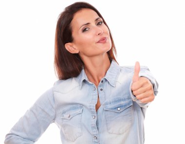 iyi iş jest çok latin bayanla