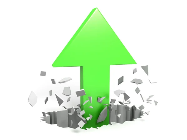 Arrow Growth — Stock Photo, Image