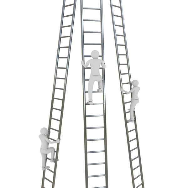 Ladder rivaliteit — Stockfoto