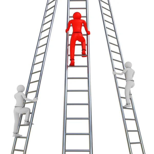 Ladder rivaliteit — Stockfoto