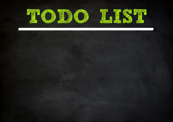 Λίστα Todo — Φωτογραφία Αρχείου