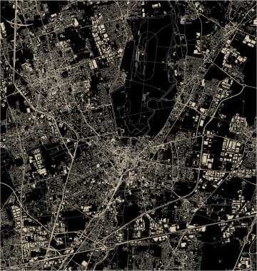 Monza, Lombardy, İtalya haritası