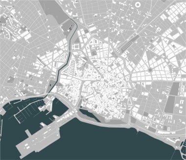 İspanya, Palma şehrinin haritası