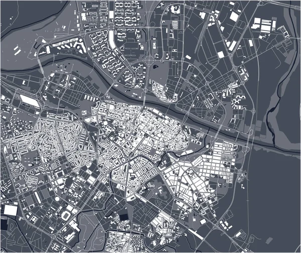 Valencia Localização Mapa Encontrar Cidade Mapa Espanha Ilustração Vetorial  imagem vetorial de tupungato© 378744388