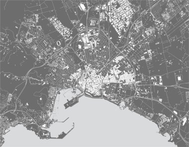 İspanya, Palma şehrinin haritası