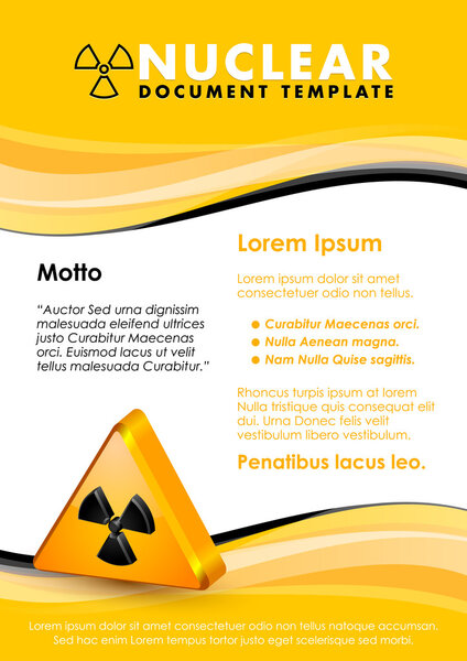 Nuclear document template