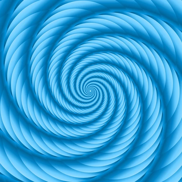 Obiekt Blue spiralne skręcone i selera — Wektor stockowy