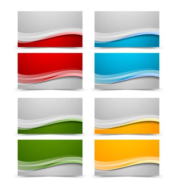 Business card backgrounds Royalty Free Stock Vectors