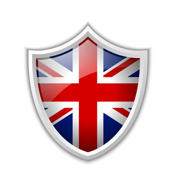 Escudo británico — Vector de stock