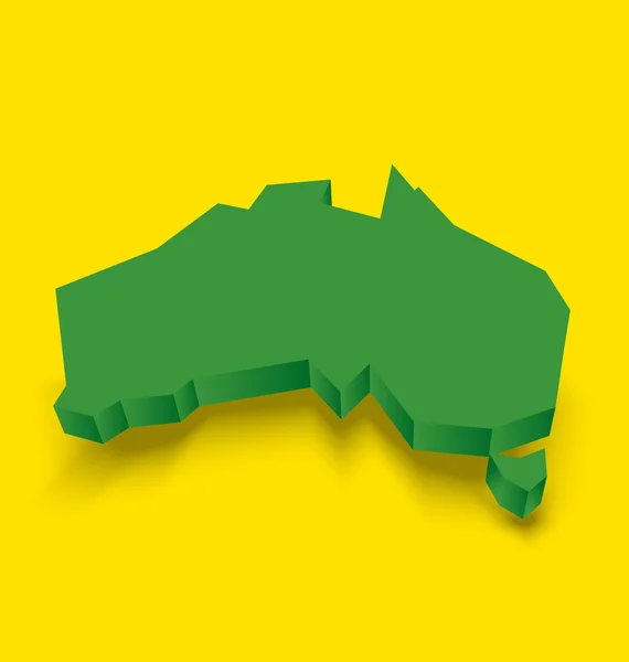 Australië — Stockvector