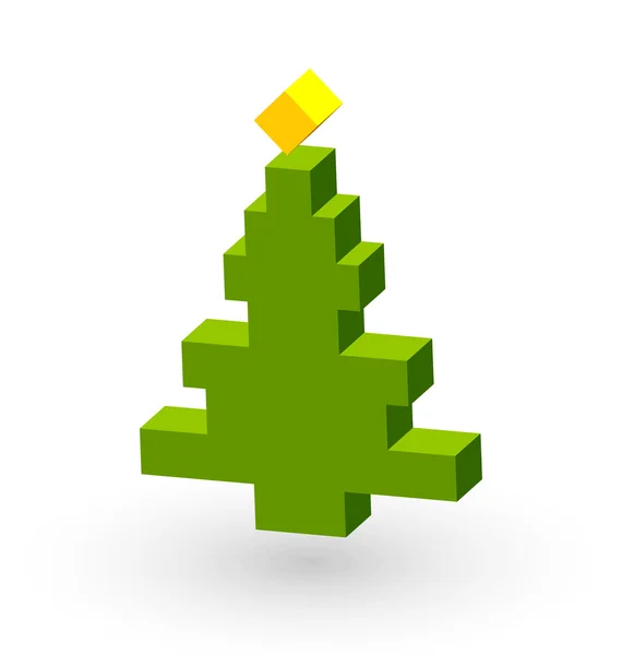 Árbol de Navidad — Vector de stock