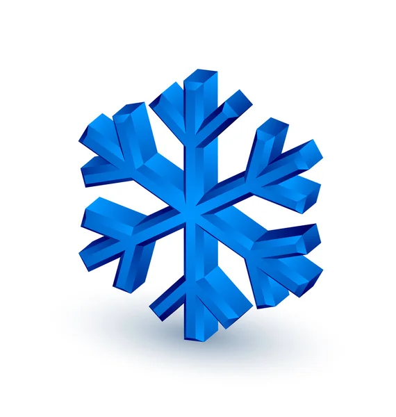 Snowflake icon — Stock Vector