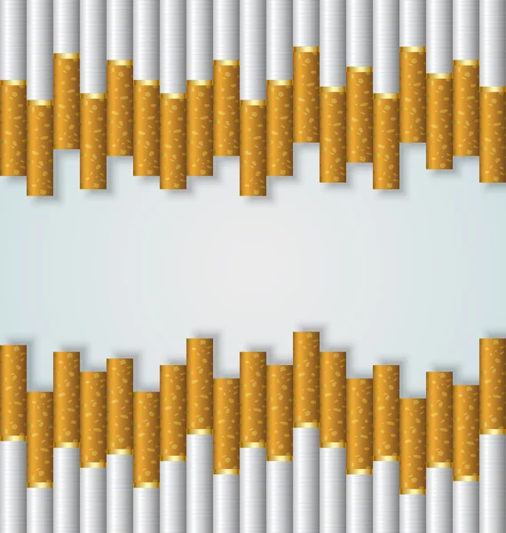 Fond de cigarette — Image vectorielle