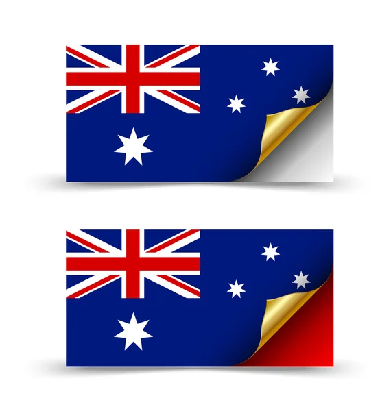 Drapeau australien — Image vectorielle