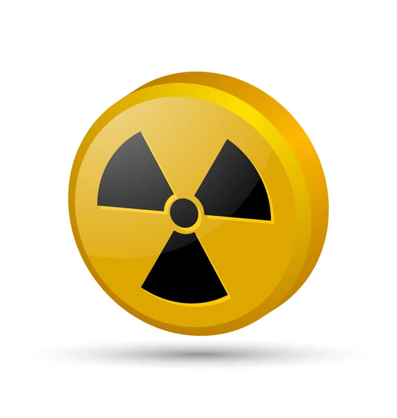Nukleares Symbol — Stockvektor