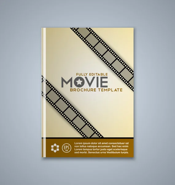 Brochure cover template — Stock Vector