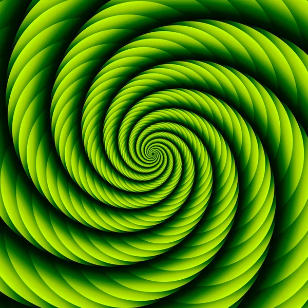 Зелений абстрактний спіральний фон — стоковий вектор