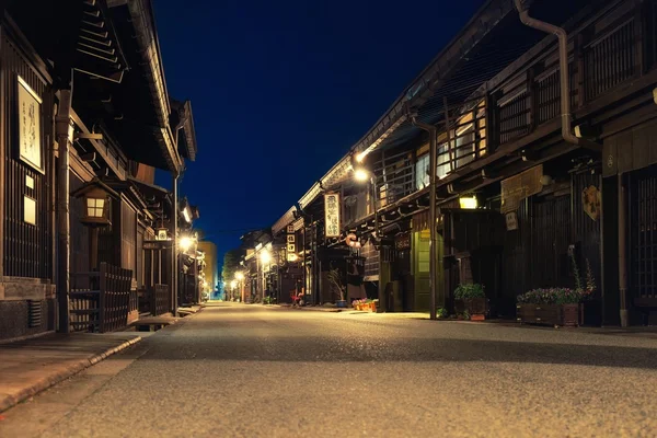 Takayama og Gamlebyen – stockfoto