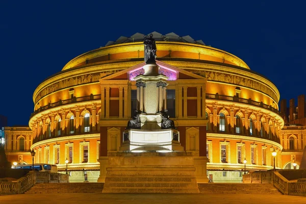 Royal Albert Hall ve mavi saat — Stok fotoğraf