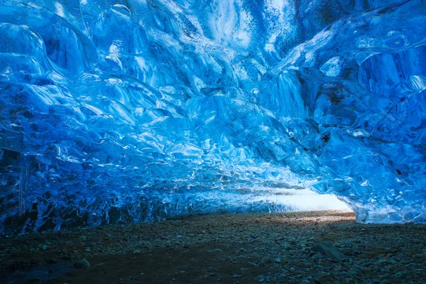 Vatnajokull & Icecave — Fotografia de Stock