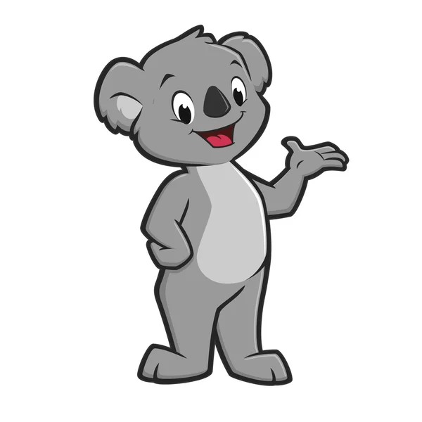 Koala de dibujos animados — Archivo Imágenes Vectoriales