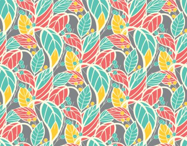 Elle çizilmiş ile sorunsuz çiçek desenli bırakır