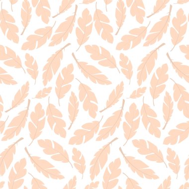 Tüyler Dikişsiz desen tasarım bohem el ile çizilmiş