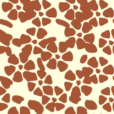 Zürafa tüysüz desen, tropik hayvan derisi dokusu..