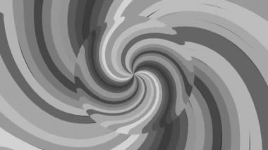 Spiral Tünel Animasyonları. Stop Motion, Düşük Çerçeve Oranı Efekti ile El Çizimi Biçimi
