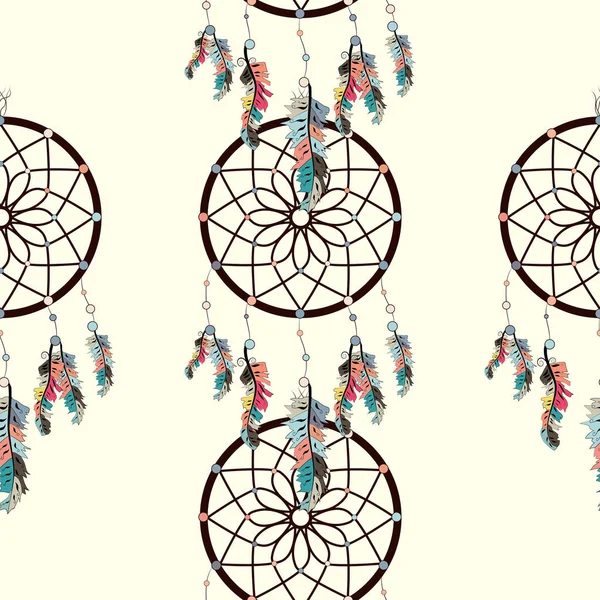Fond Transparent Motif Rétro Collection Gribouillis Ethniques Design Tribal Illustration — Image vectorielle
