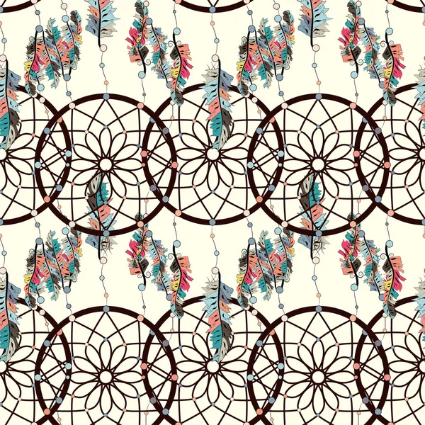 Fond Transparent Motif Rétro Collection Gribouillis Ethniques Design Tribal Illustration — Image vectorielle