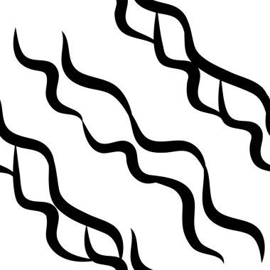 Zebra çizgileri siyah ve beyaz desenli. Kusursuz.