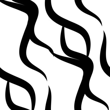 Zebra çizgileri siyah ve beyaz desenli. Kusursuz.