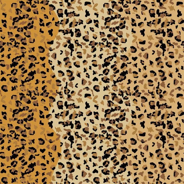 Diseño Patrón Sin Costura Leopardo Fondo Ilustración Textura — Archivo Imágenes Vectoriales