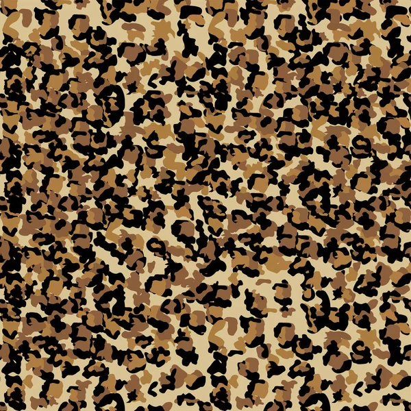 Design Padrão Sem Costura Leopardo Fundo Ilustração Textura — Vetor de Stock