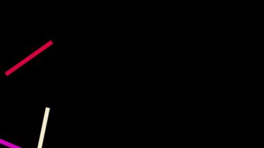 soyut dikişsiz arka plan mavi mor spektrum döngülü ultraviyole ışık 4k parlayan neon çizgi