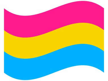 LGBT gurur bayrağı, Pansexual Priride. Çok renkli barış bayrağı hareketi. Orijinal renk sembolü.