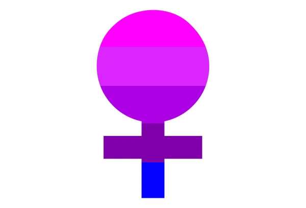 Bandiera Dell Orgoglio Lgbt Alternative Transgender Movimento Multicolore Bandiera Della — Vettoriale Stock