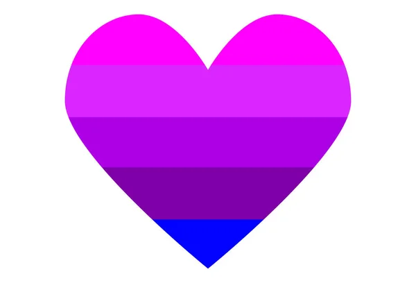 Lgbt Flagge Alternativen Transgender Bunte Friedensfahne Symbol Der Ursprünglichen Farben — Stockvektor