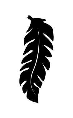 Eski bir tüy çizimi. Tüy tüyü silueti. Tüylü simgeyle harfin geri dönüşünü göster.