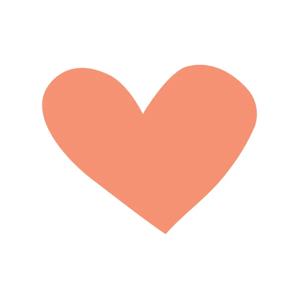 Boho Heart Clipart Elements Valentine Day Boho Style Bohemian Romantic — Stock Vector
