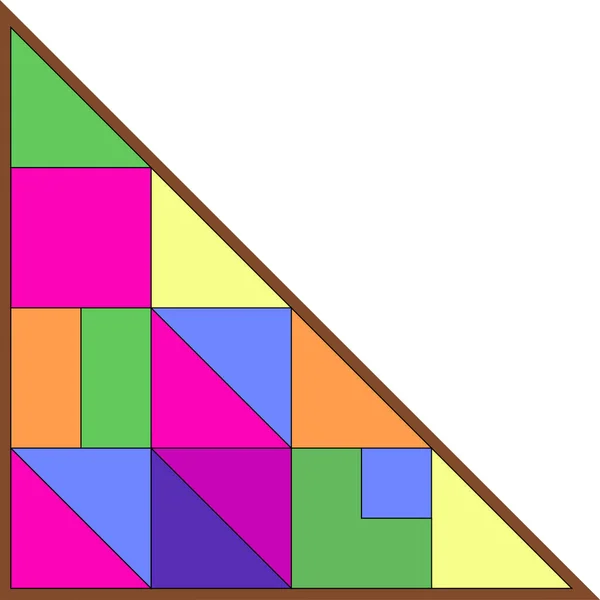 Jogo Tijolo Tetris Template Cubos Fundo Branco Blocos Queda Multicoloridos —  Vetores de Stock