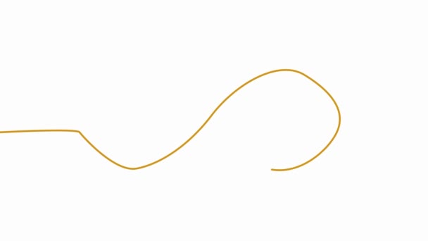 Símbolo de eternidade infinito em variações definir design com estilo doodle desenhado à mão — Vídeo de Stock