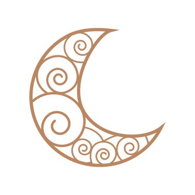 Esrarengiz sembol. Ay Tutucusu ile mistik ve büyülü tasarım