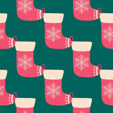 Yılbaşı ve yeni yıl çorap desenleri