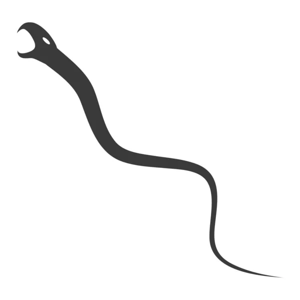 Símbolo Esotérico Diseño Místico Mágico Con Una Serpiente Mágica — Vector de stock